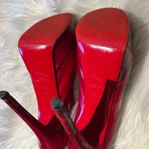 Christian Louboutin , not authentic one time use .